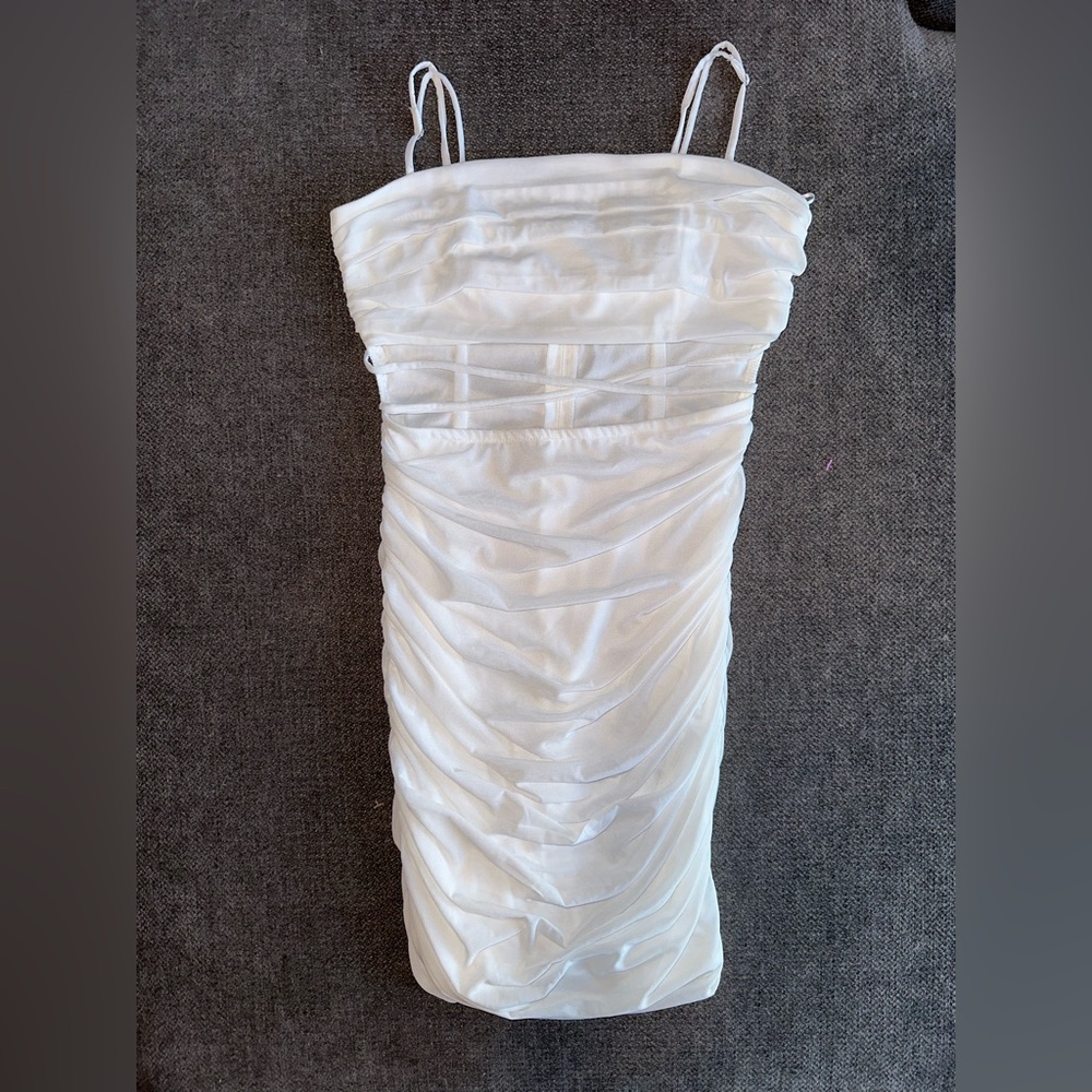 Princess Polly Mini White Dress